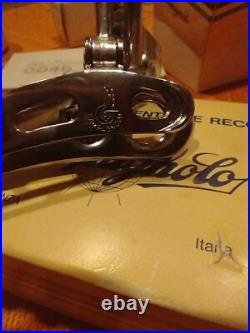 Campagnolo Nuovo Record Front Derailleur 28.6 Vintage Racing Bicycle 3 hole NOS