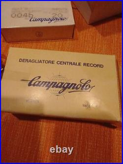 Campagnolo Nuovo Record Front Derailleur 28.6 Vintage Racing Bicycle 3 hole NOS