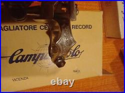Campagnolo Nuovo Record Front Derailleur 28.6 Vintage Racing Bicycle 3 hole NOS