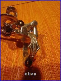 Campagnolo Nuovo Record Front Derailleur 28.6 Vintage Racing Bicycle 3 hole NOS