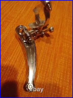 Campagnolo Nuovo Record Front Derailleur 28.6 Vintage Racing Bicycle 3 hole NOS