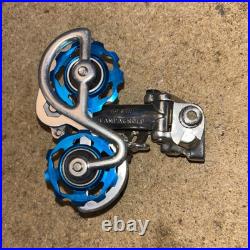 Campagnolo Nuovo Record Rear Derailleur Road Bike 1979 Alloy Blue Sealed Pulleys