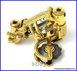 Campagnolo Nuovo Record Rear Mech Gear Derailleur Gold Plated Vintage Race Bike