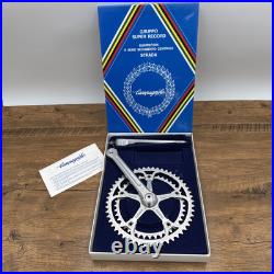 Campagnolo Nuovo Record Strada 180MM Crankset 52/42 NEW NOS Vintage Road Bike
