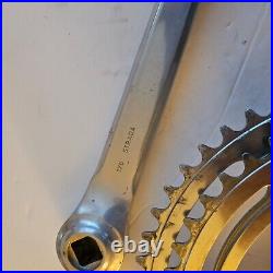 Campagnolo Nuovo Record Strada Crankset, 170mm, 52/45, Pre 1973, VGC