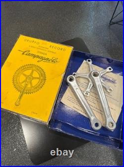 Campagnolo Nuovo Record Strada Road Bike Crankset 170mm 144 BCD NO RINGS Vintage
