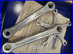 Campagnolo Nuovo Record Strada Road Bike Crankset 170mm 144 BCD NO RINGS Vintage