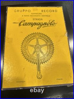 Campagnolo Nuovo Record Strada Road Bike Crankset 170mm 144 BCD NO RINGS Vintage