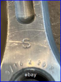Campagnolo Nuovo Record tandem captain crankset pista 42t Reverse pedal threads Campagnolo Nuovo Record tandem captain crankset pista 42t Reverse pedal threads