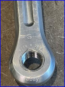 Campagnolo Nuovo Record tandem captain crankset pista 42t Reverse pedal threads Campagnolo Nuovo Record tandem captain crankset pista 42t Reverse pedal threads