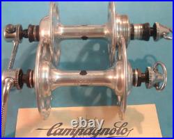 Campagnolo Nuovo/Super Record 36H Road Hub Set -English- Straight QR-120MM- VGC