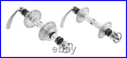 Campagnolo Nuovo/Super Record 7s Road Bike Hub Set 36H 100/126mm QR ENG Thread