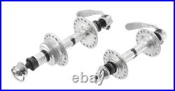 Campagnolo Nuovo/Super Record 7s Road Bike Hub Set 36H 100/126mm QR ENG Thread