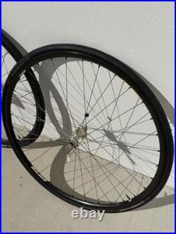 Campagnolo Omega Strada Hardox 700c Curved WHEELS Record Hubs Rims New Tires