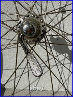 Campagnolo Omega Strada Hardox 700c Curved WHEELS Record Hubs Rims New Tires