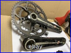 Campagnolo RECORD 11s Carbon Groupset 170mm 50/34T FD Braze-On EXCELLENT