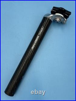 Campagnolo RECORD 27.2mm x 250mm Carbon Fiber Classic Seatpost GOOD-VGOOD USED