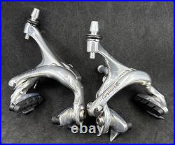 Campagnolo RECORD Dual Pivot Silver Rim Brake Caliper Set EXCELLENT USED
