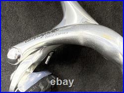 Campagnolo RECORD Dual Pivot Silver Rim Brake Caliper Set EXCELLENT USED Campagnolo RECORD Dual Pivot Silver Rim Brake Caliper Set EXCELLENT USED