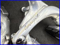Campagnolo RECORD Dual Pivot Silver Rim Brake Caliper Set EXCELLENT USED