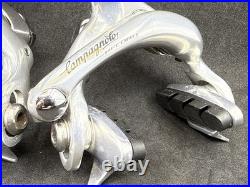 Campagnolo RECORD Dual Pivot Silver Rim Brake Caliper Set EXCELLENT USED Campagnolo RECORD Dual Pivot Silver Rim Brake Caliper Set EXCELLENT USED