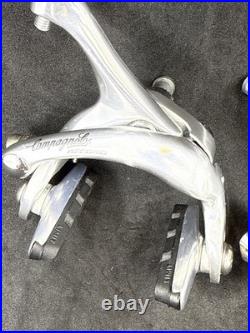 Campagnolo RECORD Dual Pivot Silver Rim Brake Caliper Set EXCELLENT USED