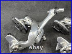 Campagnolo RECORD Dual Pivot Silver Rim Brake Caliper Set EXCELLENT USED