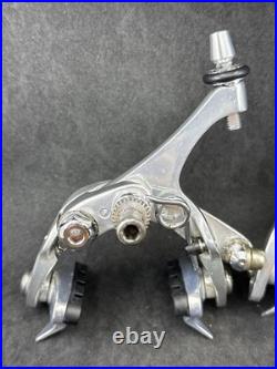 Campagnolo RECORD Dual Pivot Silver Rim Brake Caliper Set EXCELLENT USED