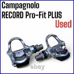 Campagnolo RECORD Pro-Fit PLUS PEDAL Bicycle Silver Medium Size Unisex Used F/J