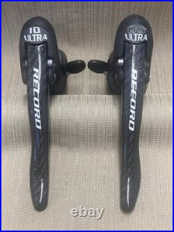 Campagnolo Record 10 Ergopower Ultra QS Shifters for Double/Triple Cranks, Great