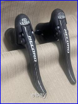 Campagnolo Record 10 Ergopower Ultra QS Shifters for Double/Triple Cranks, Great