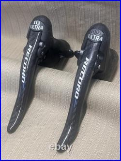 Campagnolo Record 10 Ergopower Ultra QS Shifters for Double/Triple Cranks, Great