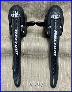 Campagnolo Record 10 Ergopower Ultra QS Shifters for Double/Triple Cranks, XLNT