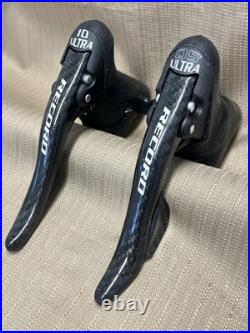 Campagnolo Record 10 Ergopower Ultra QS Shifters for Double/Triple Cranks, XLNT
