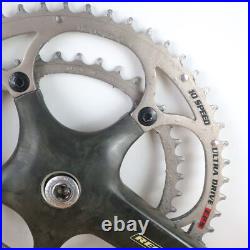 Campagnolo Record 10 Speed Carbon 172.5mm Crankset With 53/39T Chainrings Campagnolo Record 10 Speed Carbon 172.5mm Crankset With 53/39T Chainrings