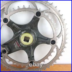 Campagnolo Record 10 Speed Carbon 172.5mm Crankset With 53/39T Chainrings Campagnolo Record 10 Speed Carbon 172.5mm Crankset With 53/39T Chainrings