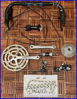 Campagnolo Record 10 Speed Triple Group With Deda Newton 31.8 Bar Stem
