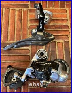 Campagnolo Record 10 Speed Triple Group With Deda Newton 31.8 Bar Stem