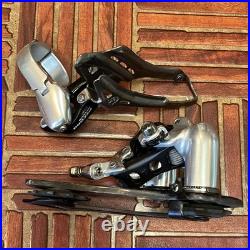 Campagnolo Record 10 Speed Triple Group With Deda Newton 31.8 Bar Stem