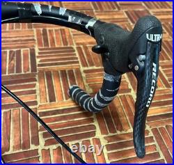 Campagnolo Record 10 Speed Triple Group With Deda Newton 31.8 Bar Stem