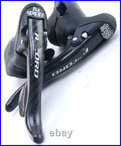 Campagnolo Record 10 Speed shifter set used with scrapes