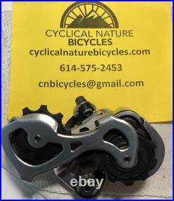 Campagnolo Record 10 Speed short cage Titanium & Carbon Rear Derailleur, used Campagnolo Record 10 Speed short cage Titanium & Carbon Rear Derailleur, used