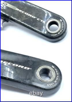 Campagnolo Record 10 Ultra Torque CT Carbon Compact Crankset 172.5 mm 50/34