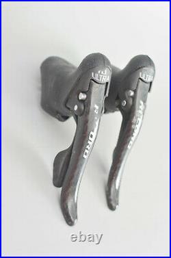 Campagnolo Record 10 speed Ergopower Road Bike Carbon Shifter/Brake Levers Set