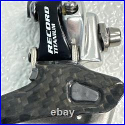 Campagnolo Record 10 speed Front Derailleur Braze On FD4-RE2B NOS