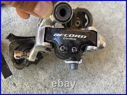 Campagnolo Record 10 speed Groupset Carbon Titanium Shifters Shift Levers Group