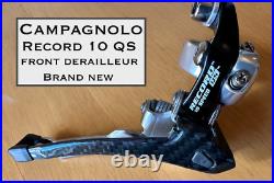 Campagnolo Record 10-speed-era Front Derrailleur, QS, new, in box Campagnolo Record 10-speed-era Front Derrailleur, QS, new, in box