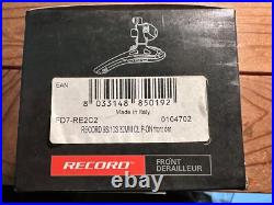 Campagnolo Record 10-speed-era Front Derrailleur, QS, new, in box Campagnolo Record 10-speed-era Front Derrailleur, QS, new, in box