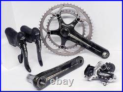 Campagnolo Record 10sp Carbon Mechanical Rim Brake Road Groupset 53/39T 175mm Ti