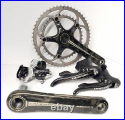 Campagnolo Record 10sp Carbon Mechanical Rim Brake Road Groupset 53/39T 175mm Ti